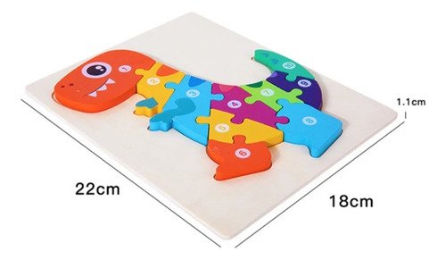 D_639249-MCO74111152326_012024-O.jpg 3 Rompecabezas Numérico 10 Piezas Madera Juego Didactico