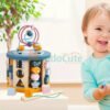 Cubo Multifuncional Montessori Juguetes Didácticos Madera