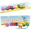 D_641949-MCO31570922051_072019-O.jpg Juego Madera Didácticos Enhebrar Juguete Bebés Y Niños