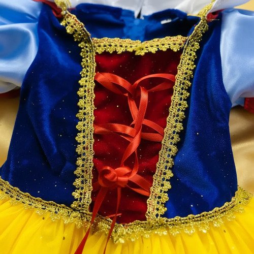 Disfraz Bebe Blanca Nieves Niña Exclusivo  Blancanieves
