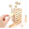 Jenga Torre Madera Yenga 48 Piezas Juego Mesa Genga