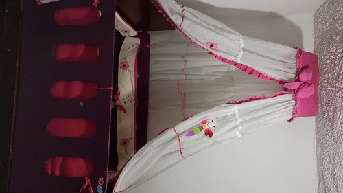 Cuna Para Niña Usada 9/10 Excelente Estado Cama Para Bebe Marrón