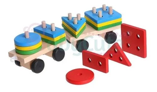 D_645822-MCO45720674859_042021-O.jpg Tren Didáctico En Madera Juguetes Montessori Figuras Niños