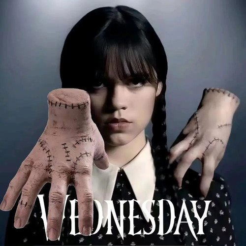 Dedos Manos Merlina Wednesday Addams Accesorio Disfraz