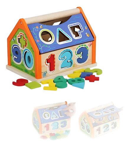 D_650412-MCO83209724071_032025-O.jpg Casa Didáctica Encajable De Números Madeta Juego Educativo 0