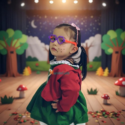 D_650884-MCO91835109999_092025-O.jpg Disfraz Chilindrina Disfraces Niña Chavo Del Ocho Halloween