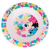 D_653547-MCO83801083355_042025-O.jpg Plato Para Niña Bowl Minnie Mouse Vajilla Bebés Blanco Minni Mouse