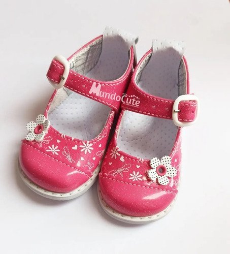 D_654335-MCO51006112339_082022-O.jpg Zapatos No Tuerce Fucsia Para Niñas Caminadores Babycute
