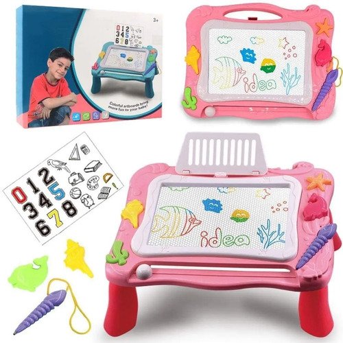 D_654357-MCO44327520210_122020-O.jpg Mesa Didáctica Dibujo Juego Para Niños Juguetes Tablero
