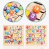 Laberinto Abecedario Madera Montessori Juego Juguetes Niños