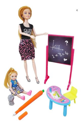 Muñeca Profesora, La Maestra De La Imaginación