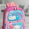 Maleta Niñas Morral Infantil Diseño 3d Compartimientos Niños Rosado