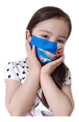 12 Tapabocas Antifluidos Niños Reutilizables