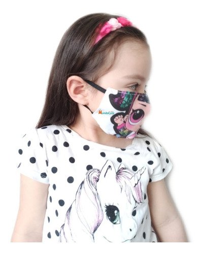 12 Tapabocas Antifluidos Niños Reutilizables
