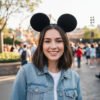 Diadema Mickey Mouse Con Orejas Negras Para Disfraz Negro
