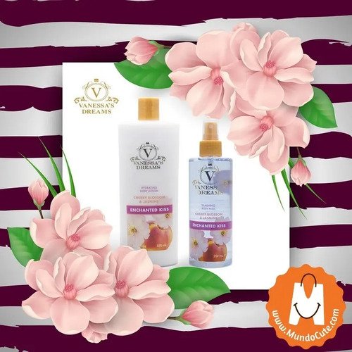 D_659841-MCO26949657410_032018-O.jpg Combo Crema Splash Enchanted Kiss Regalo Navidad Mujer