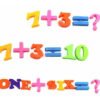 Set De Números Y Letras En Imán Magnéticos Para Niños