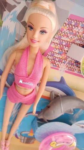 Muñeca Océano Kit De Juguetes Para Niña Incluye Accesorios
