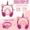 Audífonos Niña Mujer Inalámbricos Bluetooth Unicornio Fm Sd