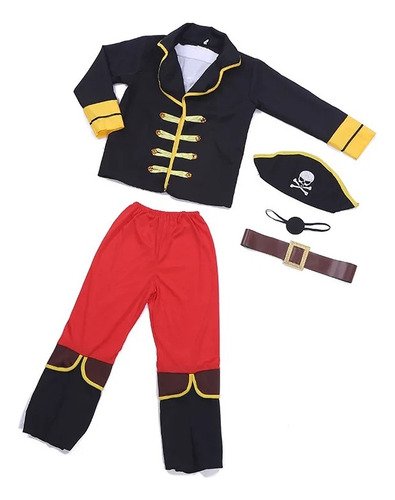 D_664090-MCO83821595865_042025-O.jpg Disfraz Pirata Niños Alta Calidad Disfraces