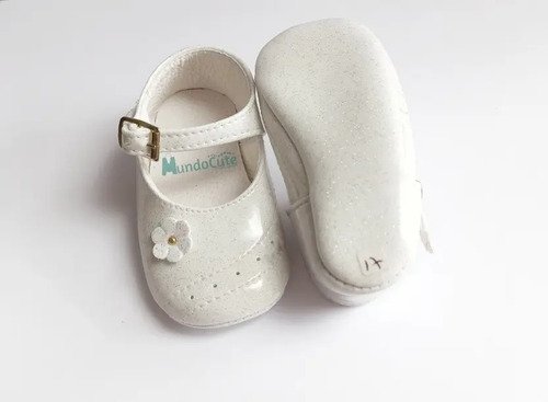 D_664456-MCO46734698680_072021-O.jpg Zapatos Suaves Para Bebé Niña Tipo Muñeca Babycute Blanco 17