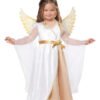 D_664985-MCO93877023144_102025-O.jpg Disfraz De Ángel - ¡perfecto Para Brillar En Navidad! Blanco 110 A 120 Cm