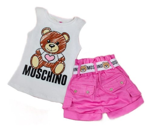 D_665210-MCO45109003747_032021-O.jpg Conjunto Para Niña Short Blusa Estampado Ropa Para Niñas