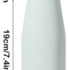 D_665475-MCO88802884650_082025-O.jpg Vaso Portátil De Acero Inoxidable Capacidad De 580 Ml Azul Claro