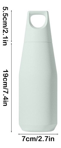 D_665475-MCO88802884650_082025-O.jpg Vaso Portátil De Acero Inoxidable Capacidad De 580 Ml Azul Claro