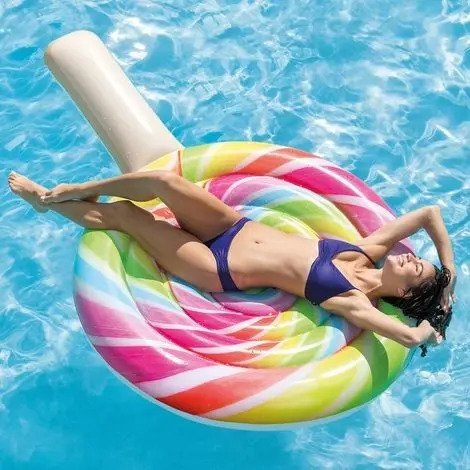Hermoso Inflable Intex  Piña - Piruleta  #mundocute :)