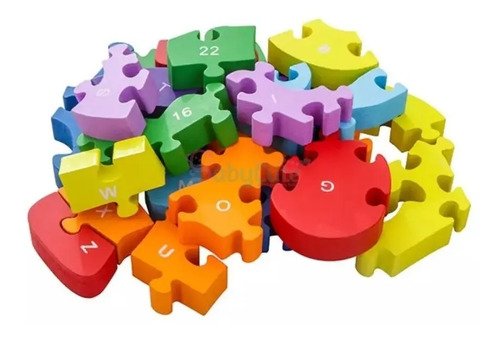 Kit Rompecabezas Didácticos Madera Juguetes Niños 20% Off