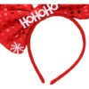 Diadema Navideñas Ho Ho Ho  Balaca Accesorios Navidad! Rojo
