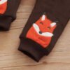 D_671652-MCO89175845611_082025-O.jpg Sudadera Con Orejitas De Zorro + Pantalón Bordado Naranja Talla 2 A 3 Años