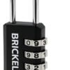 Candado Clave Para Locker Maleta Combinaciones Seguridad Negro