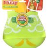 Babero Silicona Para Bebé Fácil Limpieza Baberos Oferta Animales Verde Limón Bebés