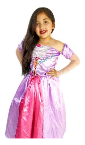 D_673851-MCO43741469314_102020-O.jpg Disfraz Princesa Rapunzel Disfraces Niñas Halloween Vestido Lila 10-12