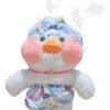 Peluche Pato Con Gafas 45cm - Divertido Y Único Diseño Blanco