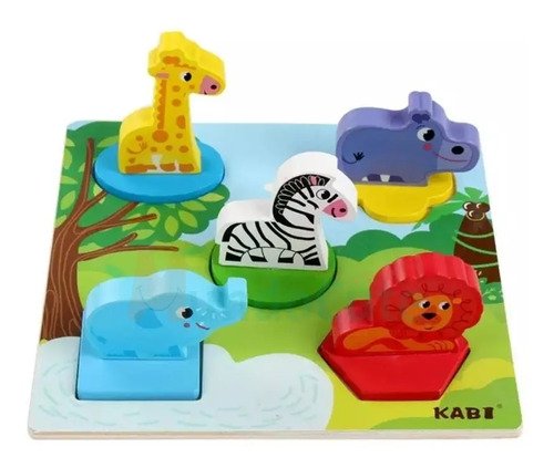 D_674993-MCO42132342698_062020-O.jpg Rompecabezas X2 En 3d Bebés Juguetes Montessori Madera