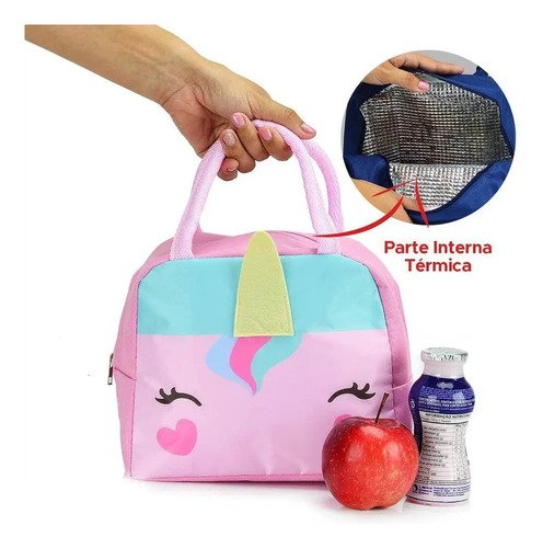 Lonchera Niños Bolsa Térmica Infantil Diseños Cute