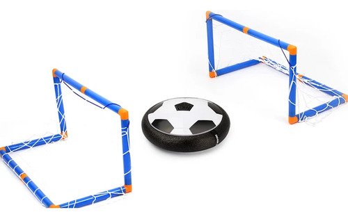 D_675823-MCO80882703501_112024-O.jpg Cancha De Fútbol Portable Con Balón De Flotante Luces Led Negro