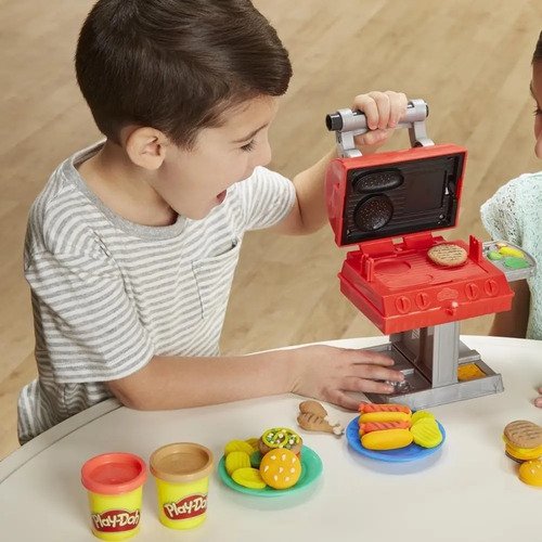 Play Doh Cocinaparrilla Plastilina Moldeable Barbacoa Carnes
