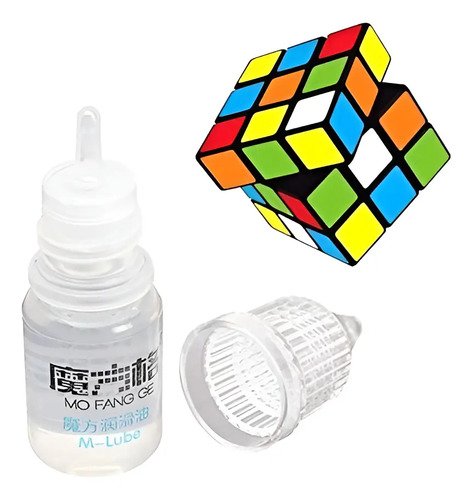 D_678327-MCO79305418249_092024-O.jpg Lubricante Original Para Cubos Rubik De 3 Ml Mundocuteco Transparente