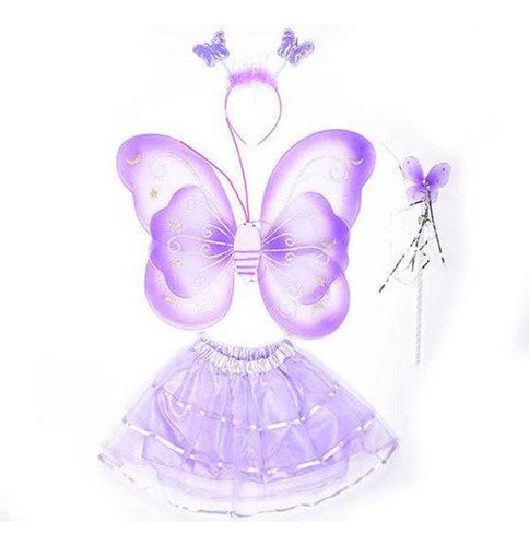 D_679530-MCO78824902604_092024-O.jpg Set Completo Disfraz De Mariposa Para Niñas Varios Unica