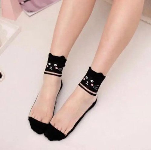 Hermosas Medias Tobilleras Calcetines Diseños Exclusivos.