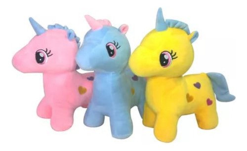 Peluche Unicornio 15cm - Tierno Y Adorable Rosa