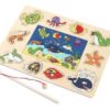 Juego Pesca Madera Juguetes Niños Montessori Didáctico  Peces
