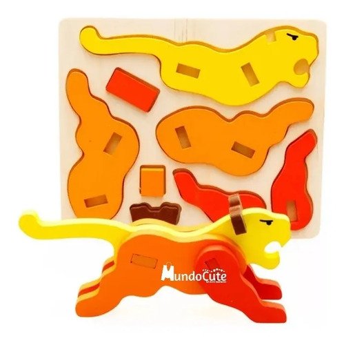D_680432-MCO43197025502_082020-O.jpg 3 Rompecabezas Niños Armable Madera Juguete Didáctico Juego