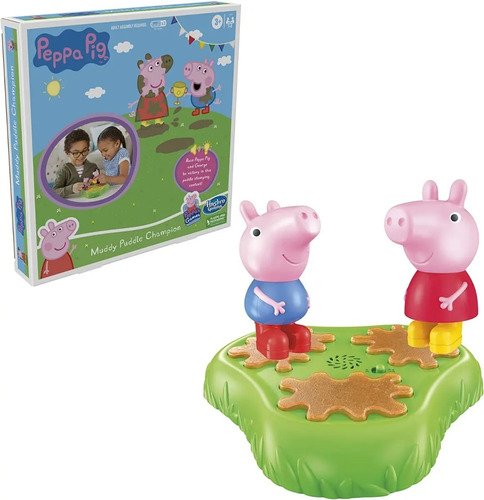 D_680713-MCO53491040267_012023-O.jpg Divertido Juego Para Niños Peppa Pig Muddy Puddle Champion