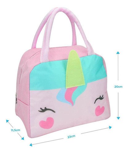 Lonchera Niños Bolsa Térmica Infantil Diseños Cute