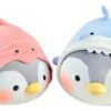 Peluche Pinguino Masmelo 30cm | Suave, Adorable Y Perfecto Blanco